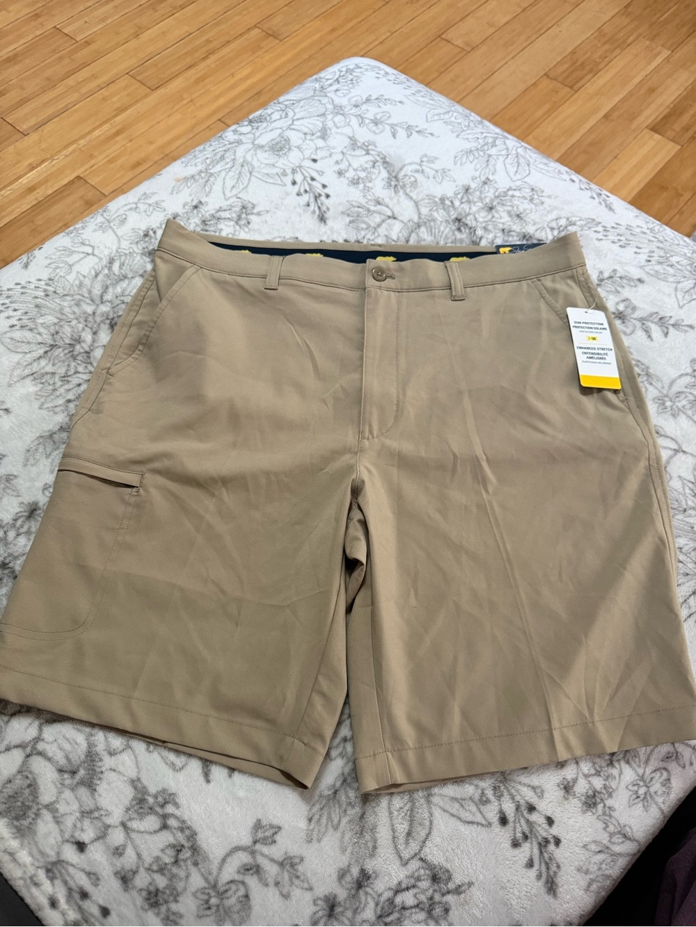 Golf shorts jack nicklaus shorts Men's Performance Khaki sports wear brand new